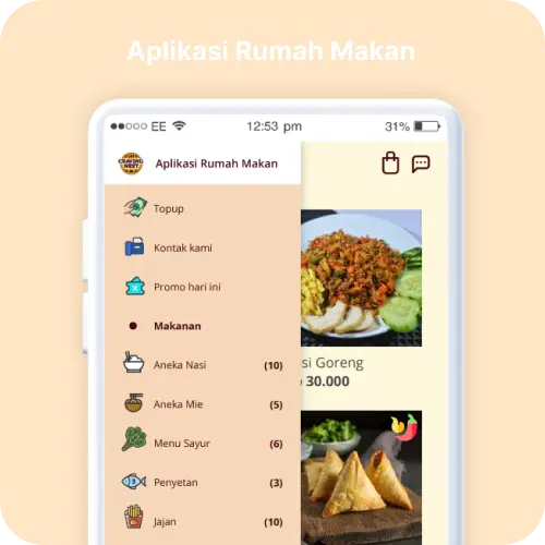 Demo Aplikasi Rumah Makan