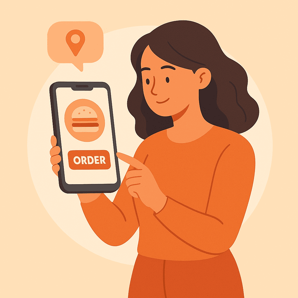 Customer Food Delivery App