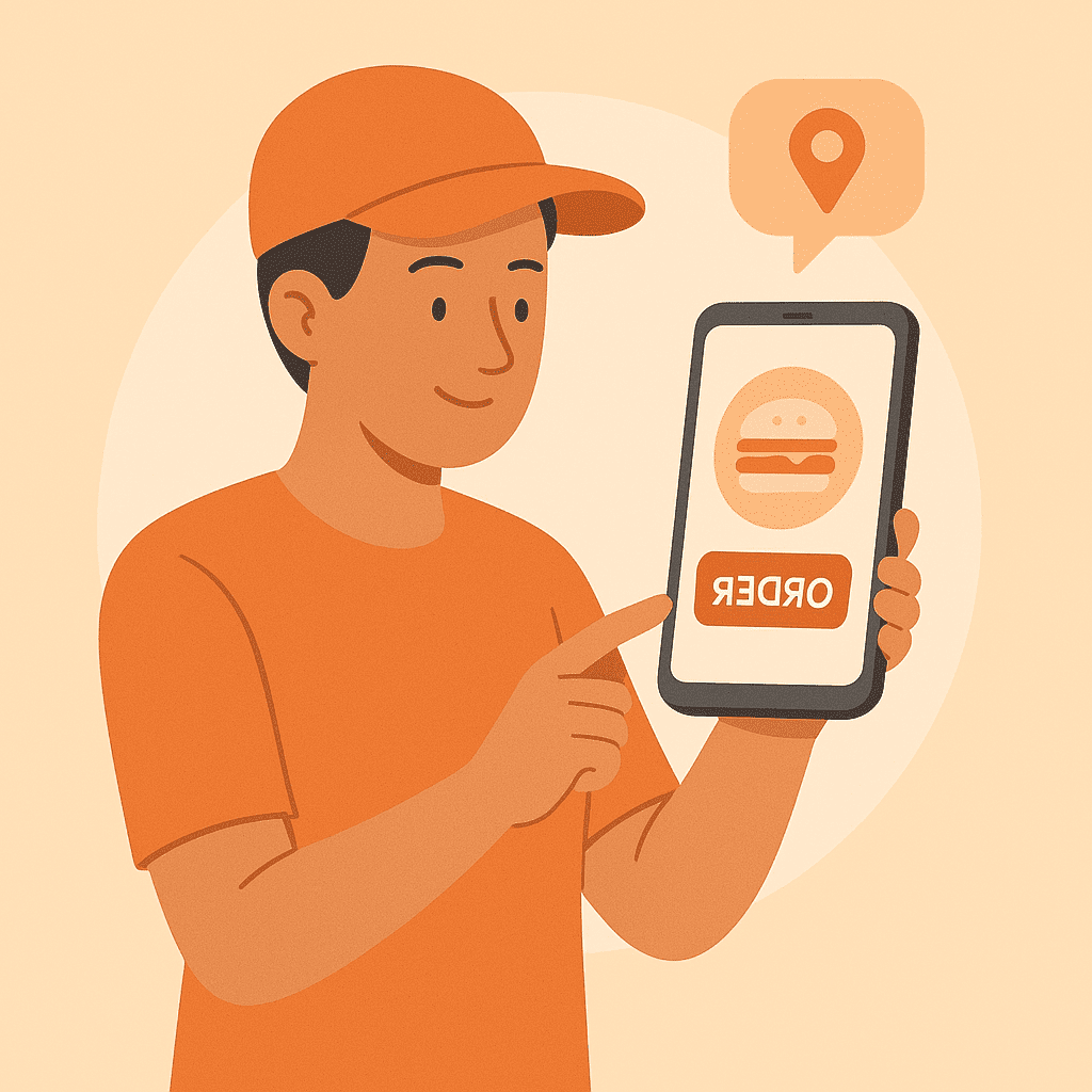 Driver App Food Delivery IOS Android