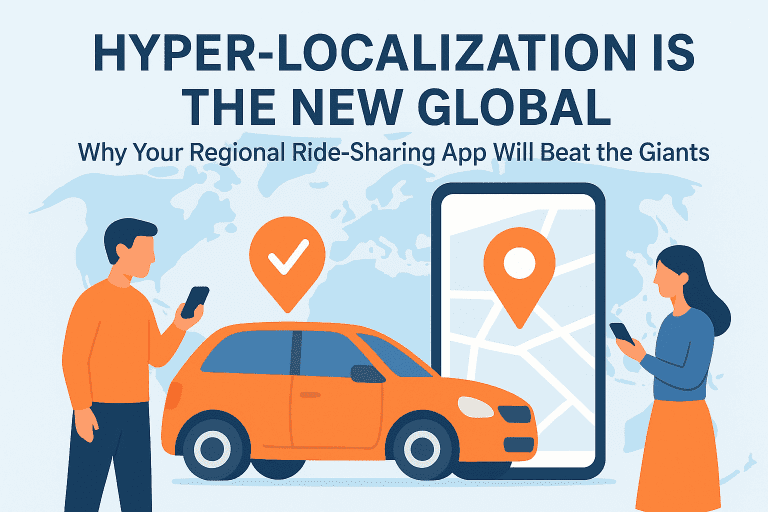 Hyper-Localization is the New Global: Why Your Regional Ride-Sharing App Will Beat the Giants
