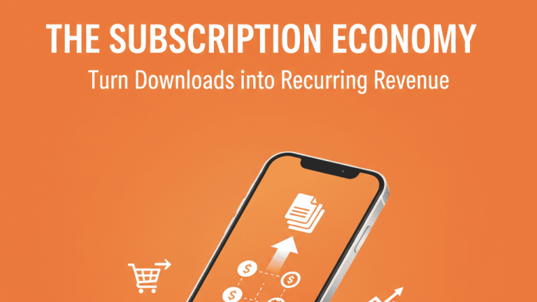 The Subscription Economy: Turning One-Off Digital Downloads into Recurring Revenue