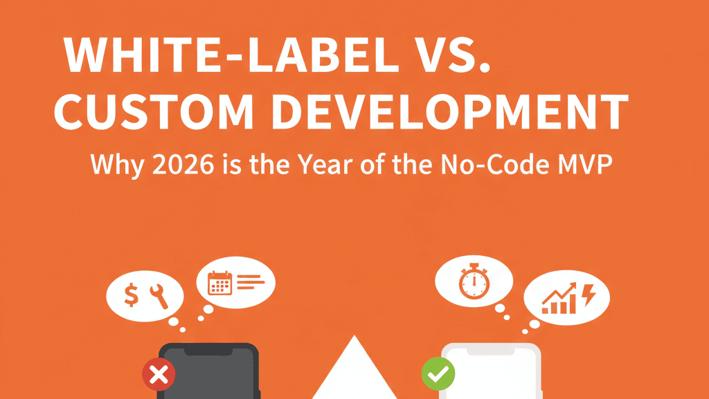 White-Label vs. Custom Development: Why 2026 is the Year of the No-Code MVP