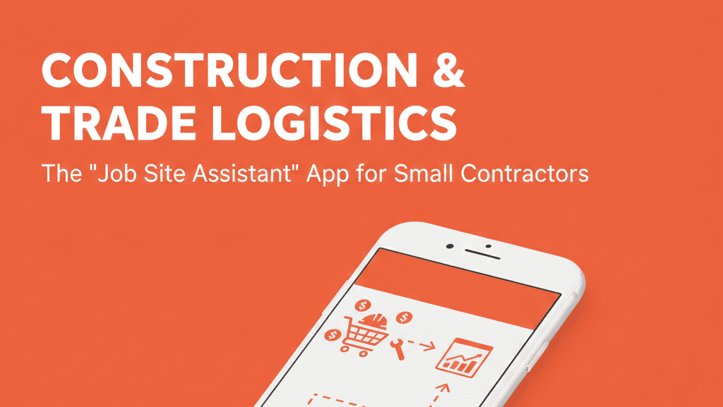 Construction & Trade Logistics: The "Job Site Assistant" App for Small Contractors